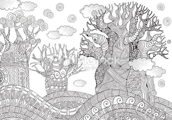 preview Baobab Tree coloring