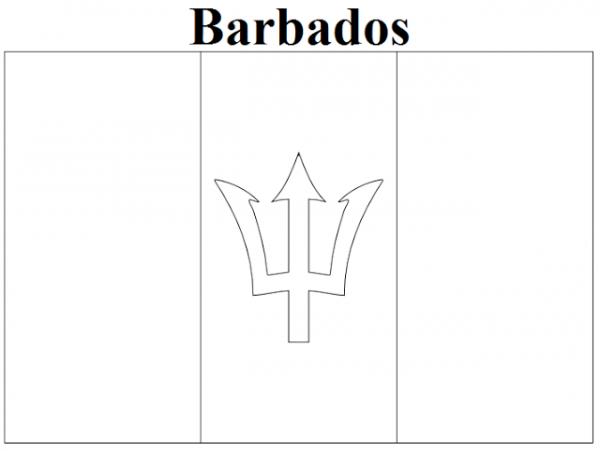 preview Barbados coloring