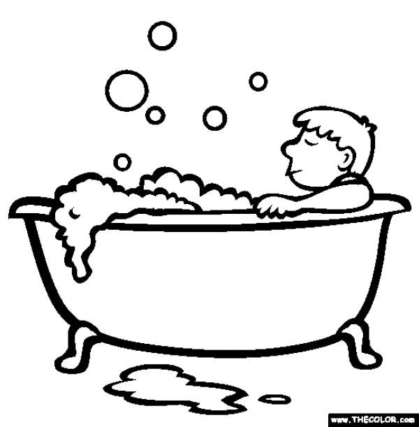 preview Bathtub coloring