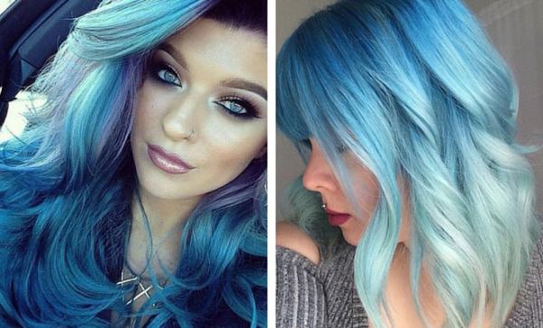 preview Blue Hair coloring