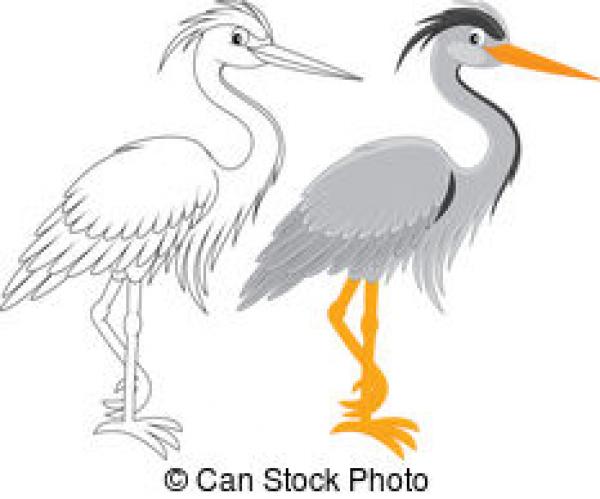 preview Heron clipart