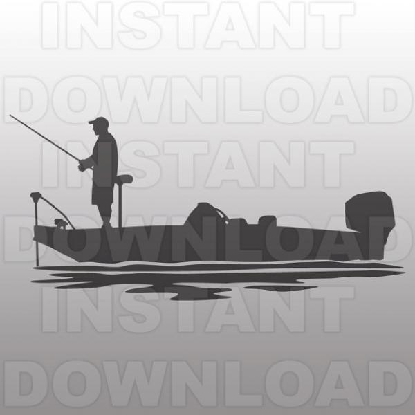 Fishing Boat svg