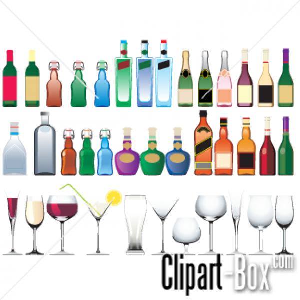 Bottles clipart