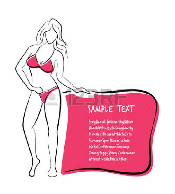 Busty clipart