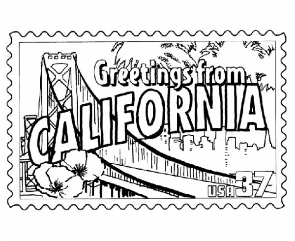 preview California coloring