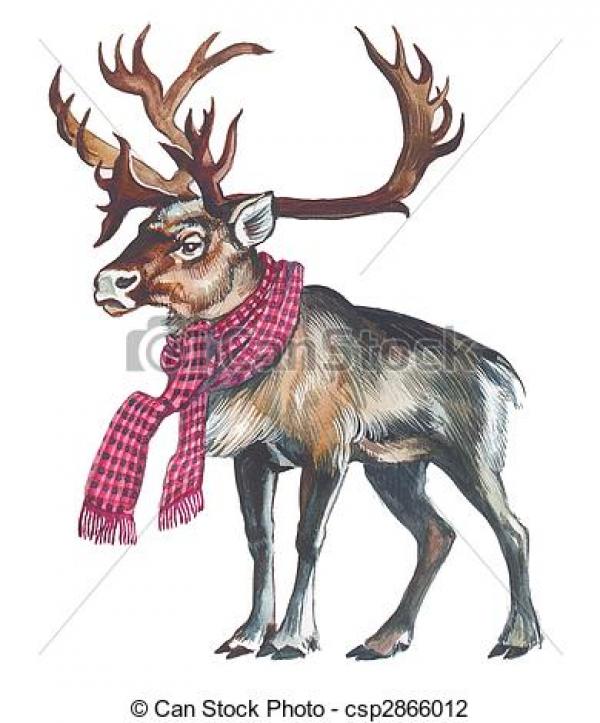 Caribou clipart