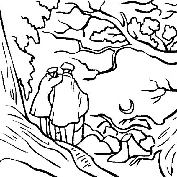 preview Caspar David Friedrich coloring