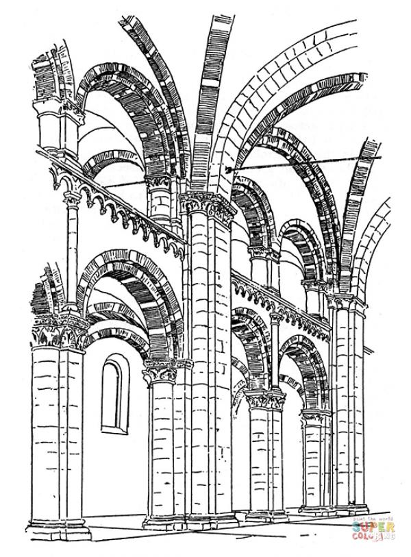 preview Cathedral coloring