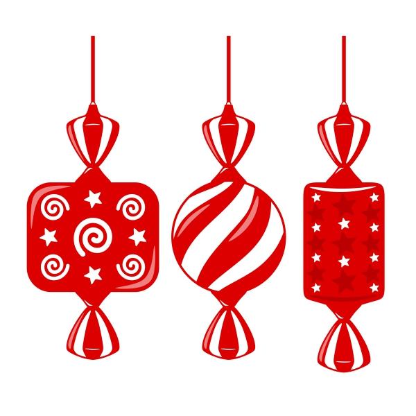 preview Christmas Ornaments svg