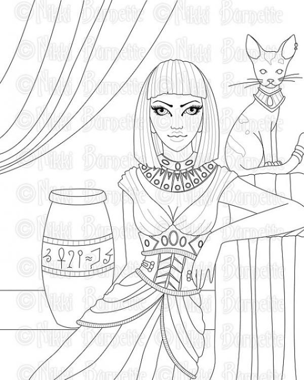 Cleopatra coloring