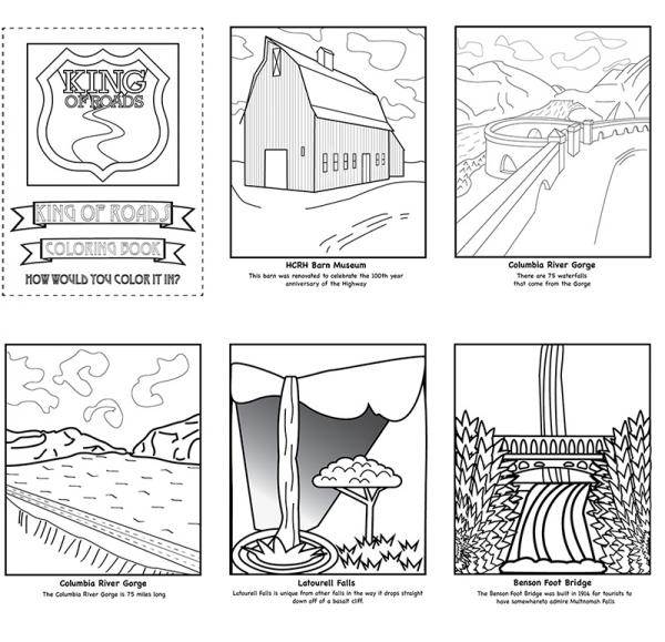 preview Columbia River coloring