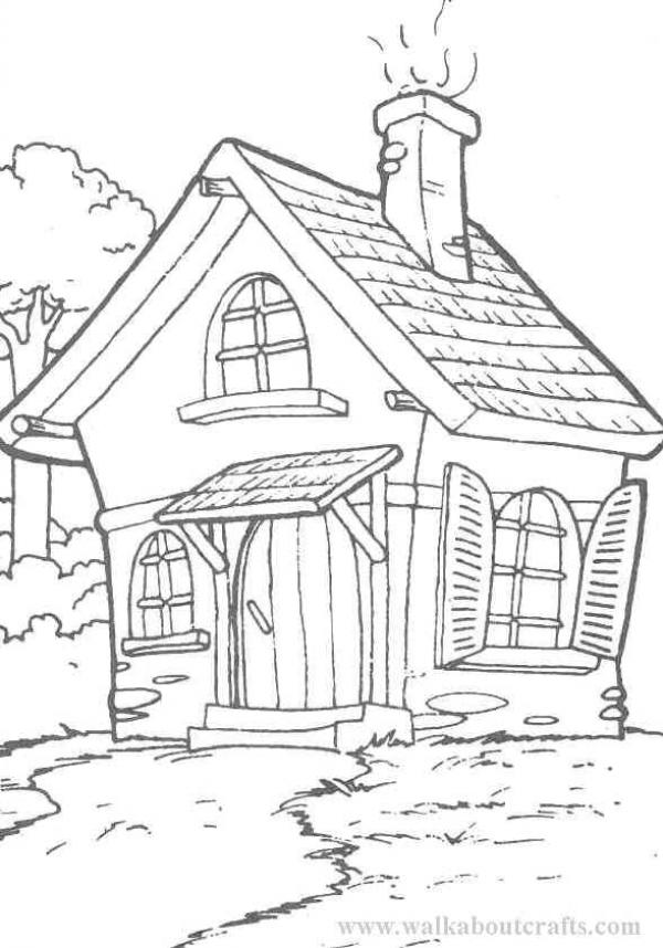 preview Cottage coloring