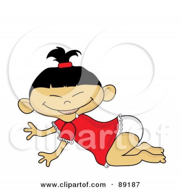 Crawling clipart