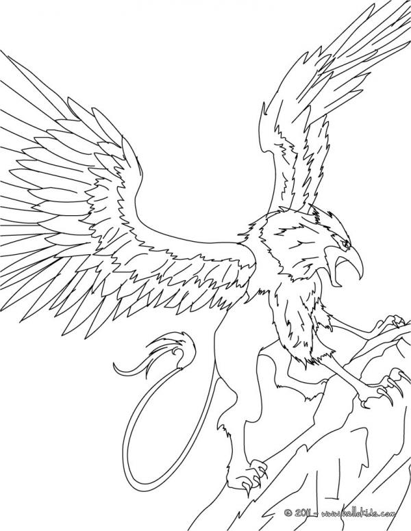 preview Griffin coloring