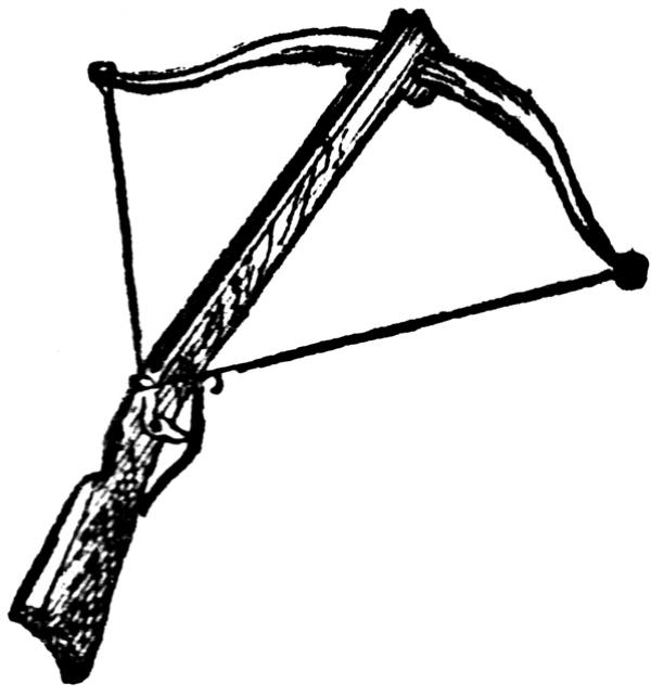 Crossbow clipart