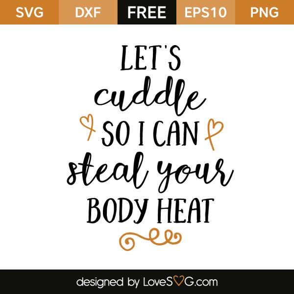 Cuddle svg