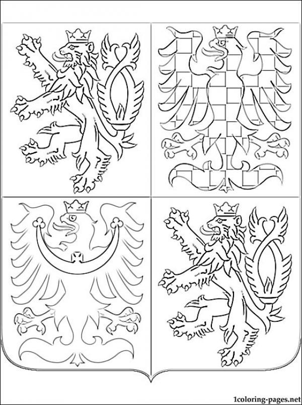 preview Czech Republic coloring