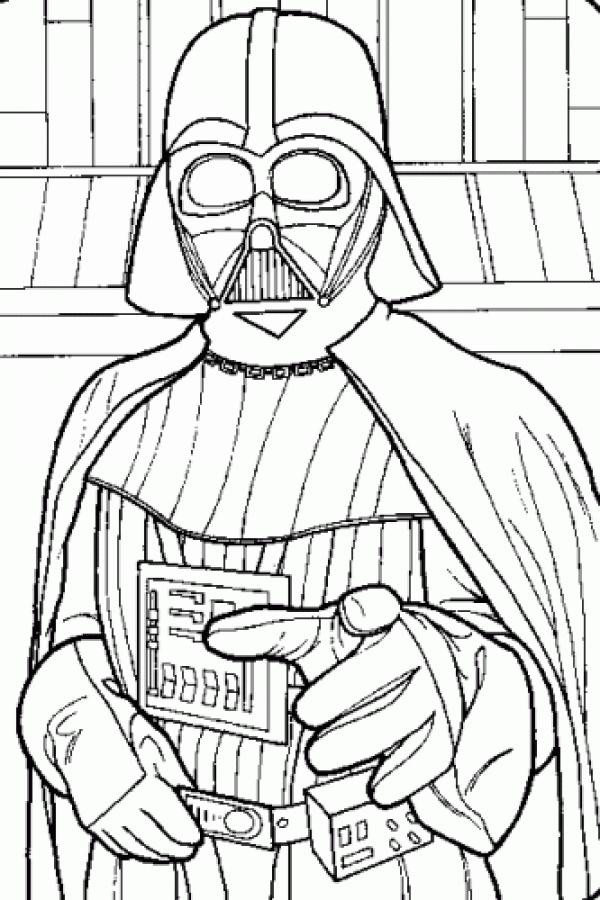 Darth Vader coloring