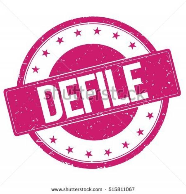 Defile clipart