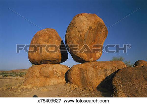 Devils Marbles clipart