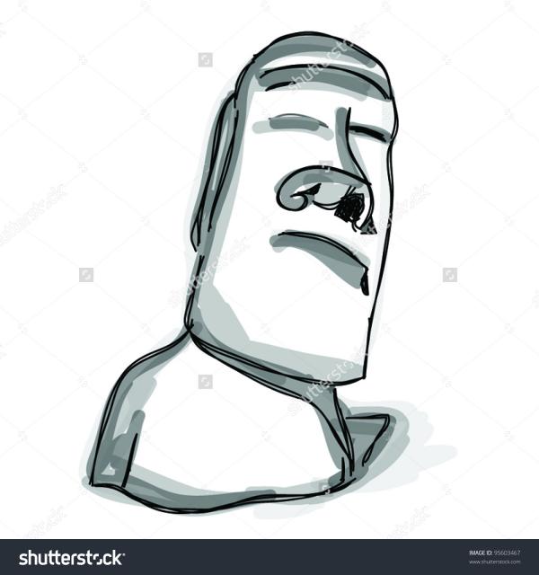 Easter Island clipart