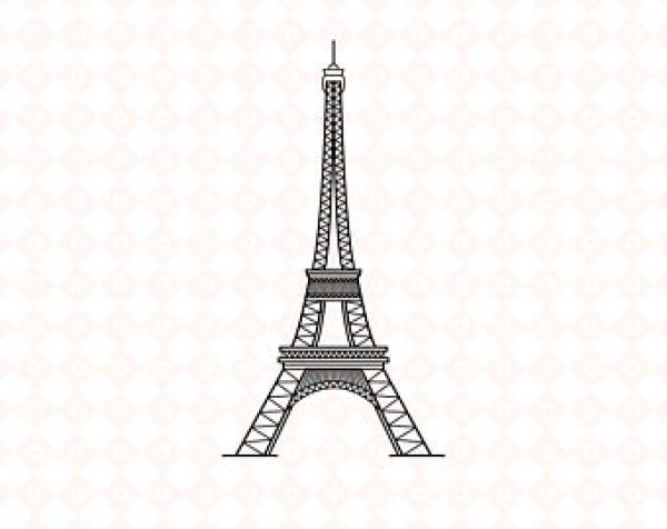 Eiffel Tower svg