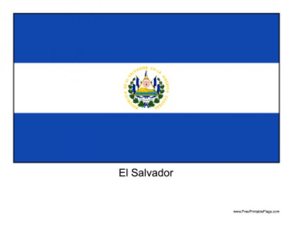 preview El Salvador coloring