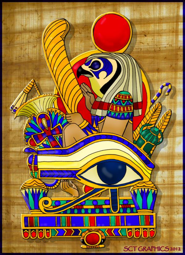 preview Eye Of Horus coloring