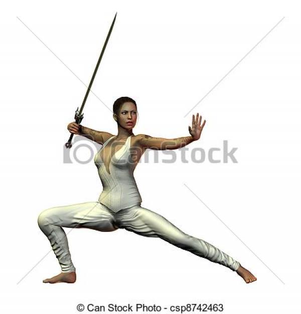 preview Female Warrior clipart