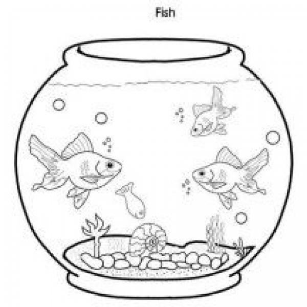 preview Fish Tank coloring