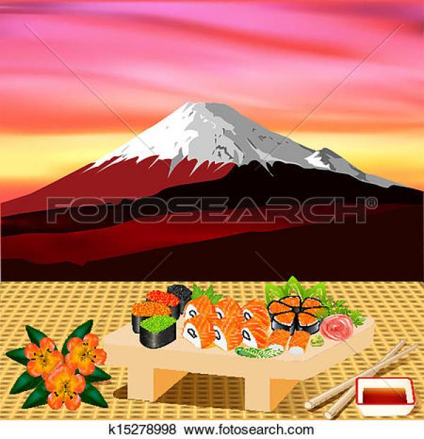 Fujiyama clipart