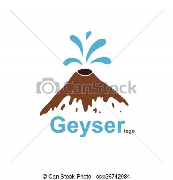 Geyser clipart