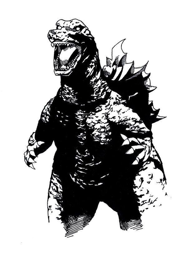 preview Godzilla svg