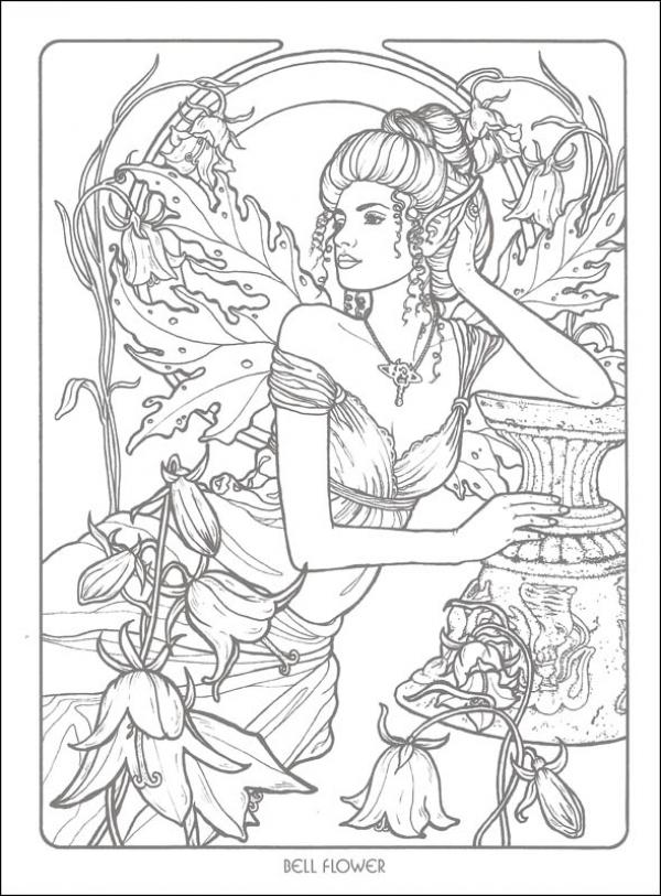preview Gorgeous Fairies! coloring