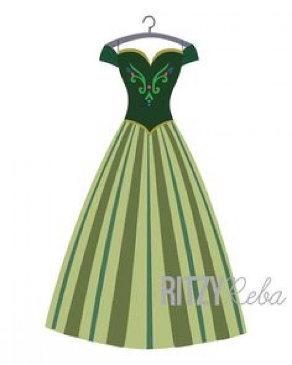 Green Dress svg