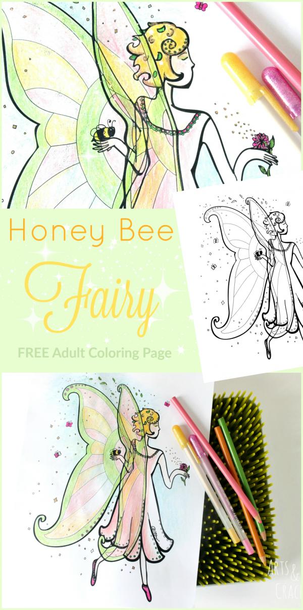 preview Green Fairy coloring