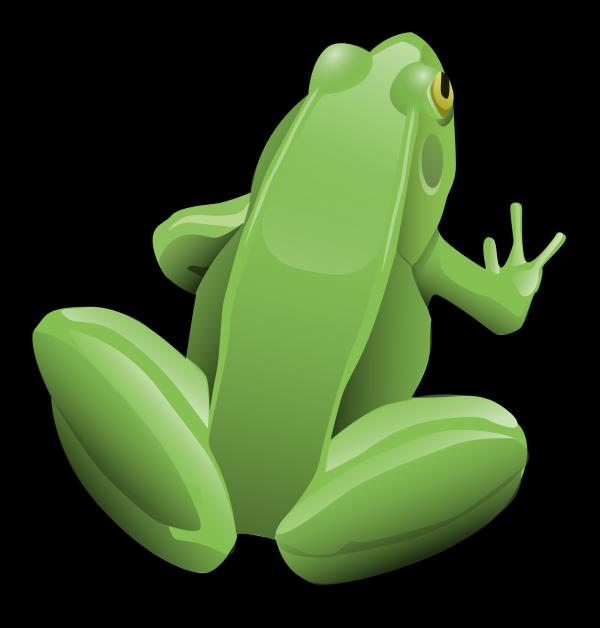 preview Green Frog svg