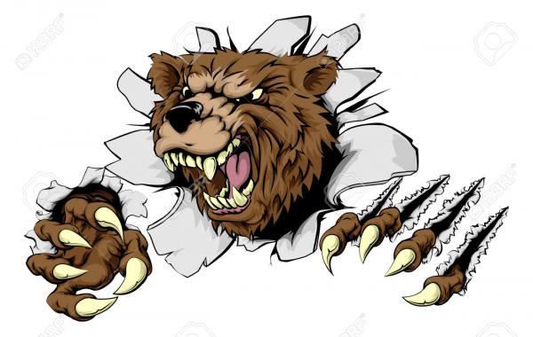 Grizzly Family clipart