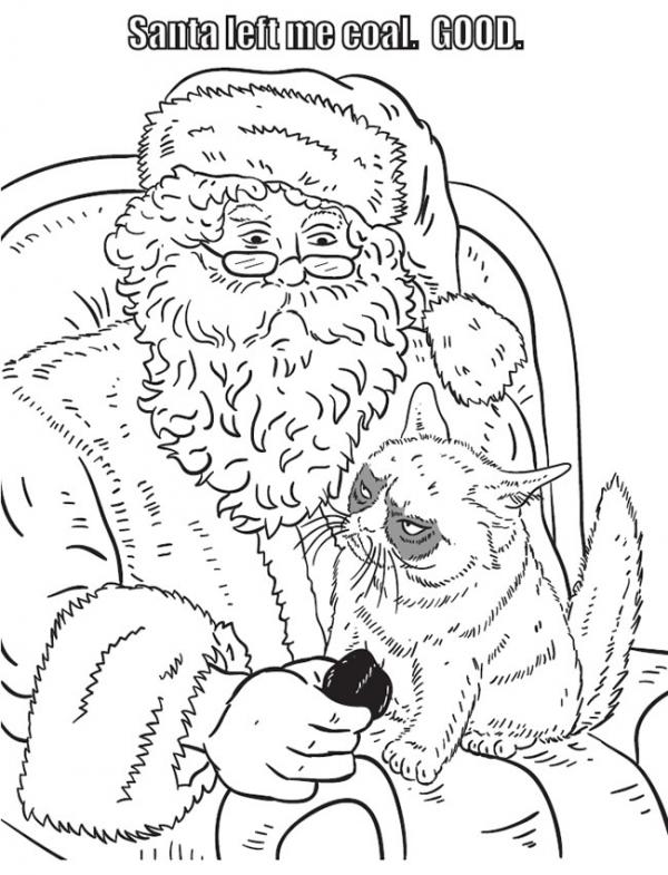 preview Grumpy Cat coloring