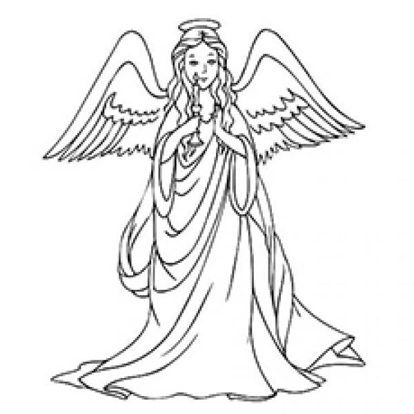 Guardian Angel coloring