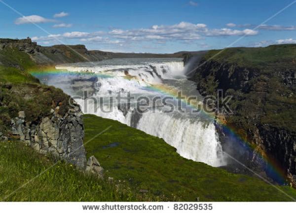 Gullfoss clipart