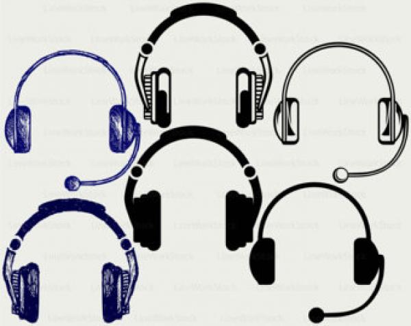 Headphones svg