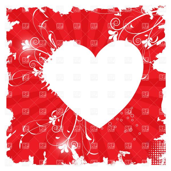 Heart-shaped clipart