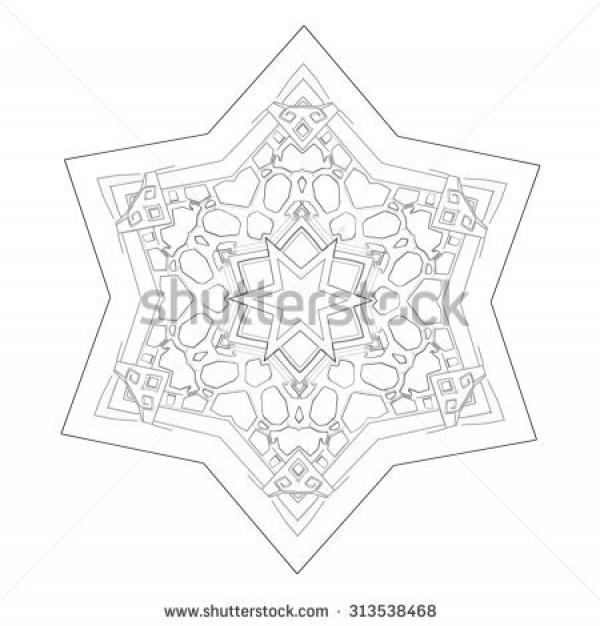 Hexagram coloring