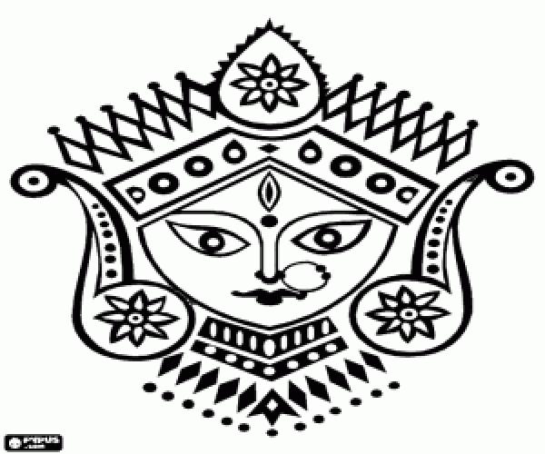 Hindu coloring