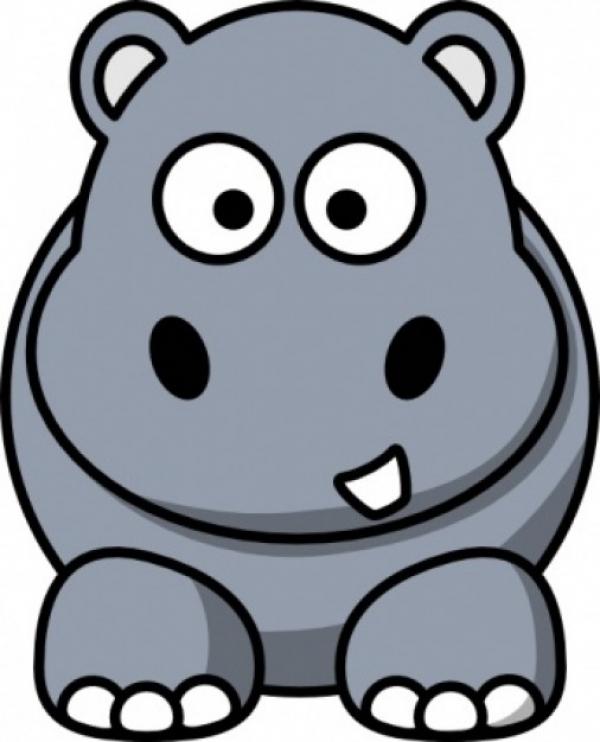 Hippo clipart