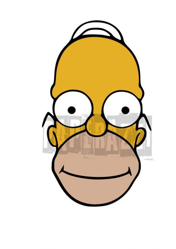 Homer Simpson svg