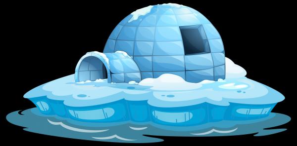 Igloo clipart