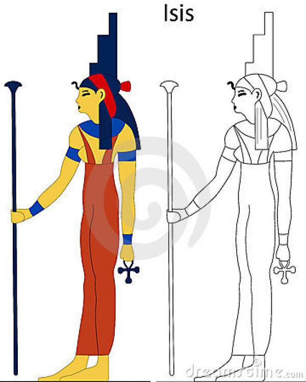 preview Isis (Deity) clipart