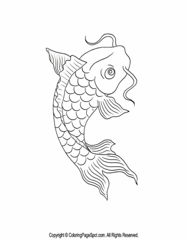 preview Koi Carp coloring